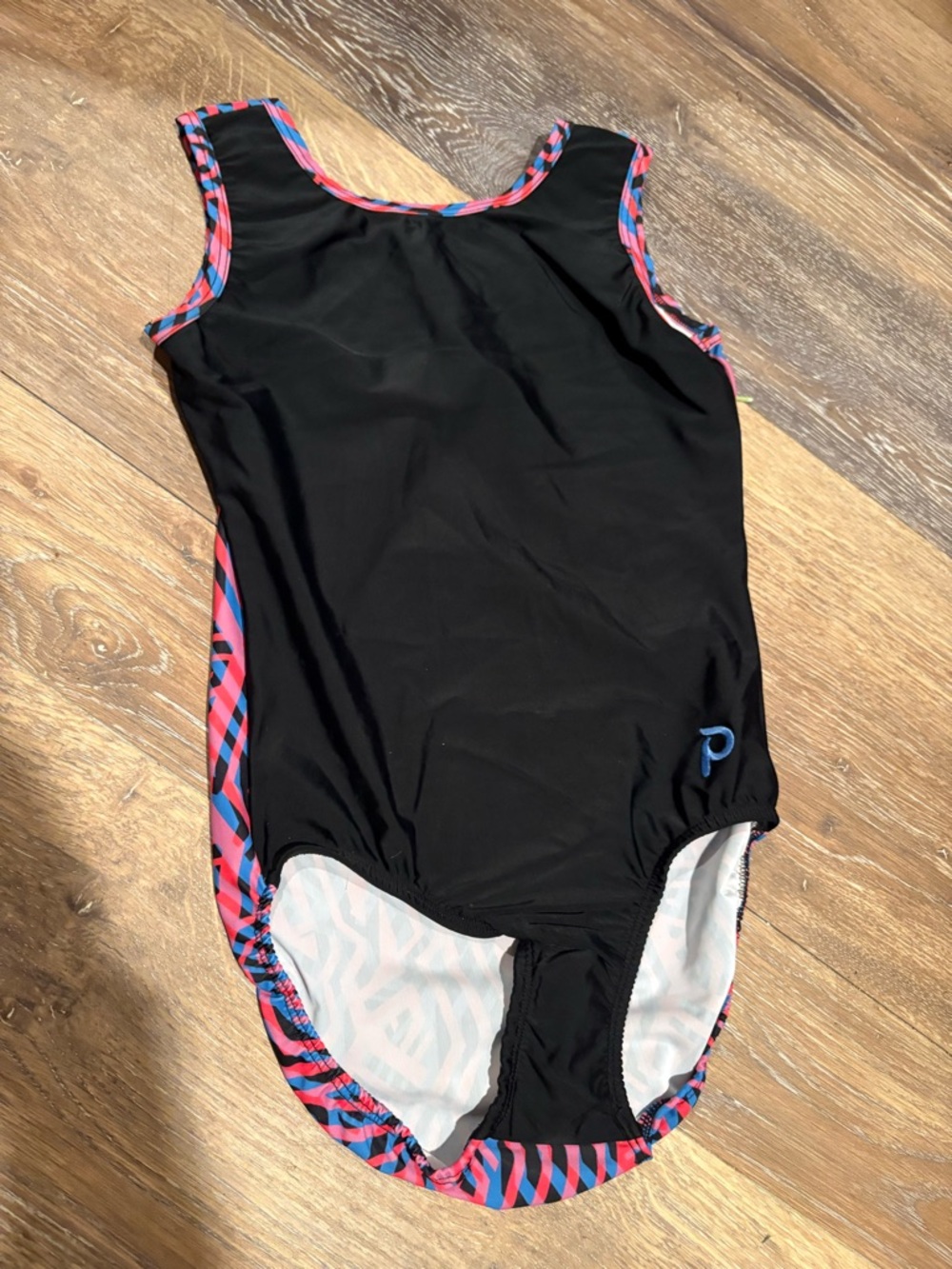 Black/Multi Colored Girls' Plum Leotard w
